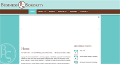 Desktop Screenshot of businesssorority.com